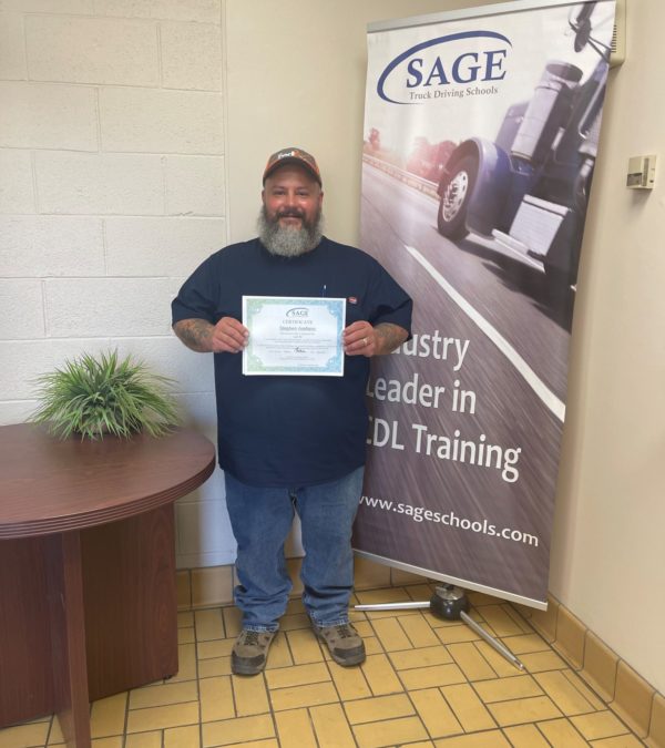 Taking Dreams on the Road: Deaf Student Completes CDL Training at Sage Truck Driving Schools