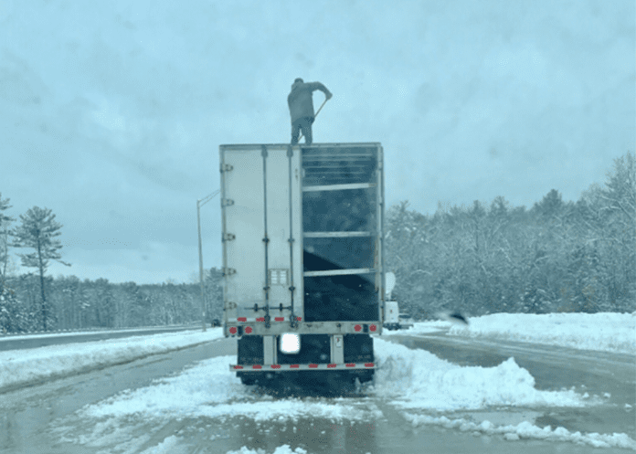 Tractor Trailer Snow and Ice Removal – What You Need to Know